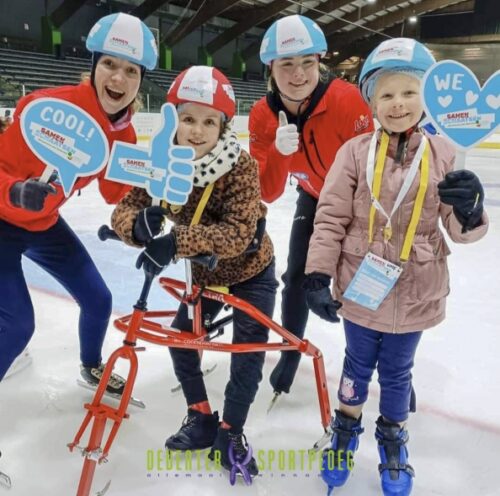 Samen schaatsen: wat een heerlijke middag!