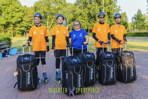 Prachtig resultaat inline skaters