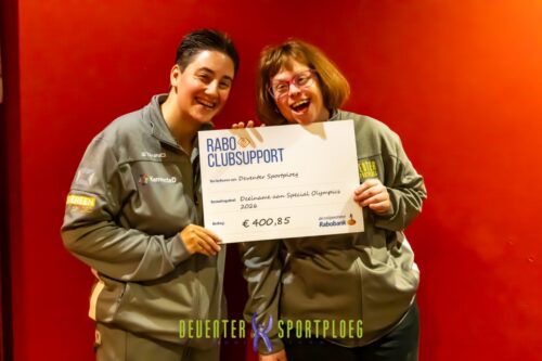 Mooie bijdrage van Rabo ClubSupport!